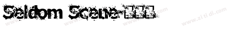 Seldom Scene字体转换